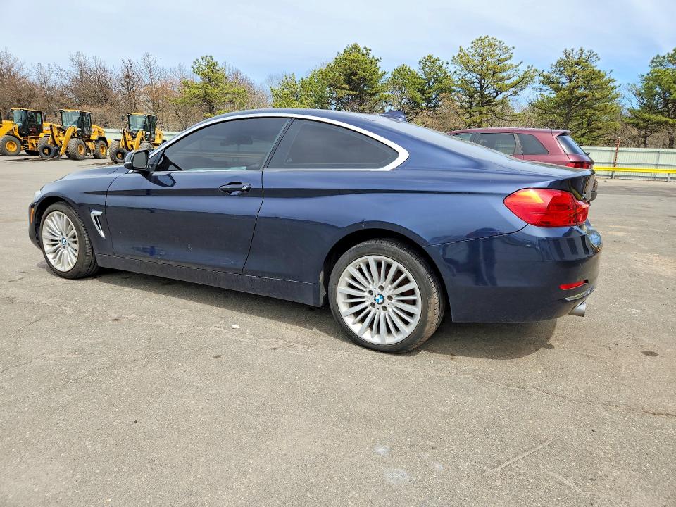 2014 BMW 4 series VIN WBA3R5C50EK187899 COPART salvage auction — MINOR DENT/SCRATCHES, WV - CERTIFICATE OF TITLE, sold $2,250 on 2026-07-07 (photo 2)