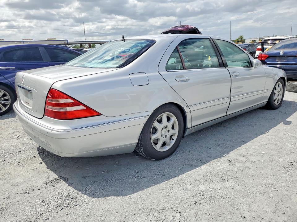 2000 Mercedes-benz S class VIN WDBNG75J8YA093477 COPART salvage auction — NORMAL WEAR, FL - CERTIFICATE OF TITLE (P), sold $650 on 2026-07-17 (photo 3)