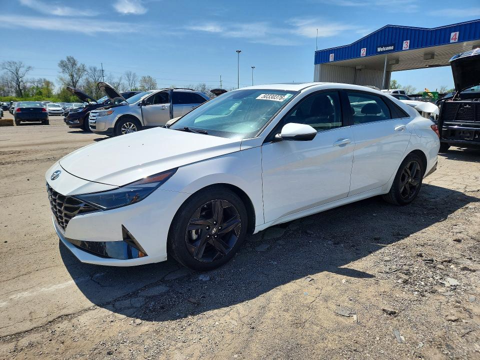 2023 Hyundai VIN 5NPLP4AG8PH105720 COPART salvage auction — REAR END, Oh - Cert Of Title-Salvage, sold $6,200 on 2026-07-27 (photo 1)