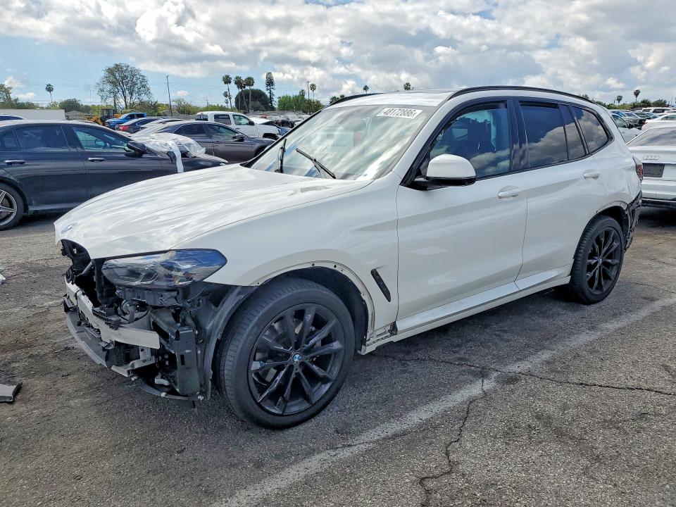 2024 BMW X3 VIN WBX47DP01RN286938 — COPART salvage auction photo