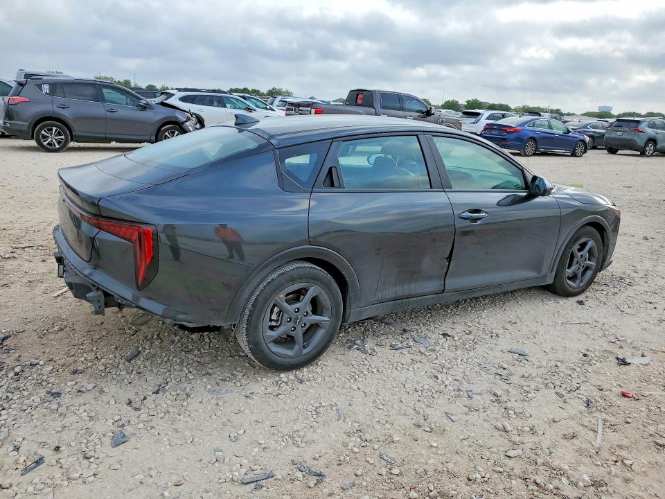 2025 Kia K4 VIN 3KPFT4DE8SE068555 COPART salvage auction — FRONT END, Tx - Certificate Of Title, sold $7,000 on 2026-08-20 (photo 3)