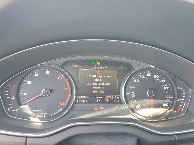 2022 Audi Q5 VIN WA1ABAFY8N2112262 COPART salvage auction — FRONT END, Id - Salvage Certificate Of Title, sold $10,900 on 2026-07-02 (photo 9)