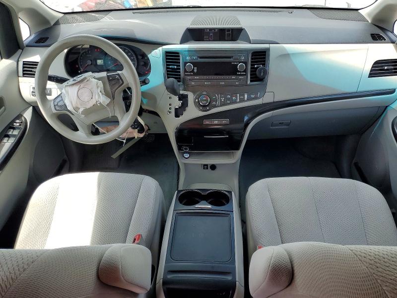 2014 Toyota Sienna VIN 5TDKK3DCXES410916 COPART salvage auction — FRONT END, Fl - Cert Of Title Slvg Rebuildable, sold $3,250 on 2026-07-07 (photo 8)