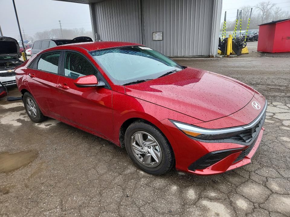 2025 Hyundai Elantra VIN KMHLL4DG0SU922889 COPART salvage auction — REAR END, In - Cert Of Title-Salvage Title, sold $7,400 on 2026-07-20 (photo 4)