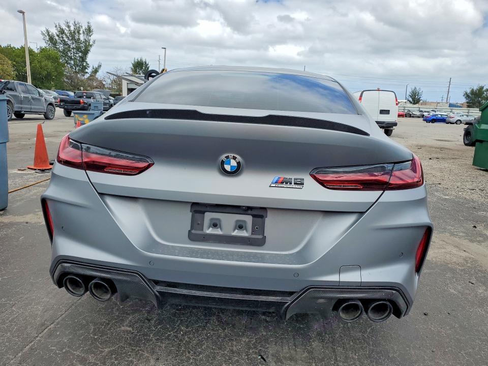 2025 BMW M8 VIN WBSGV0C07SCV33680 COPART salvage auction — FRONT END, Fl - Cert Of Title Slvg Rebuildable, sold $12,100 on 2026-07-27 (photo 6)