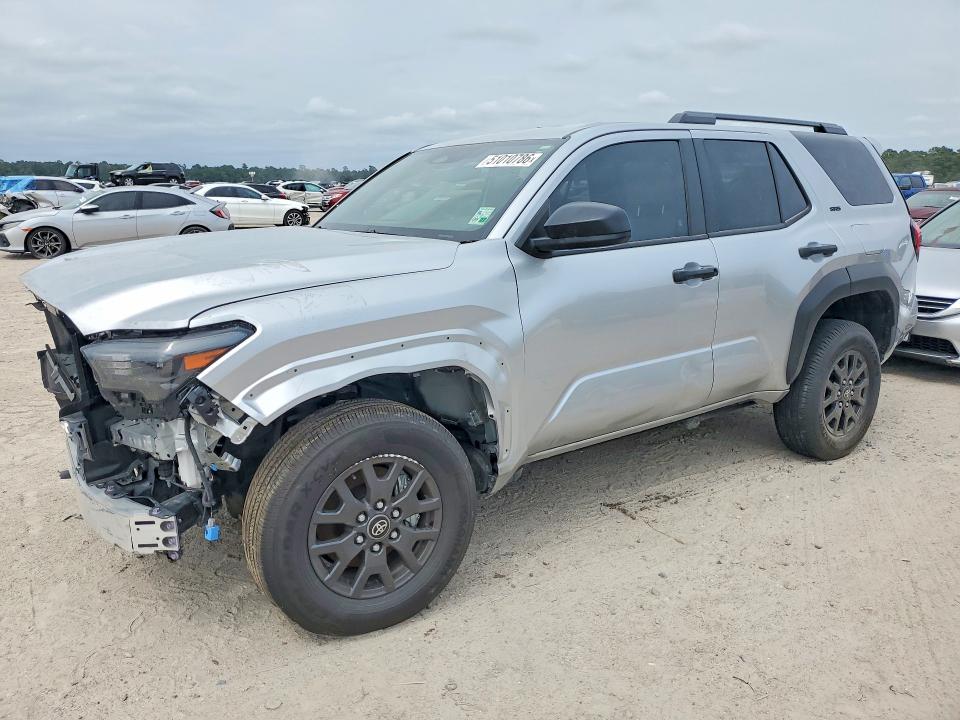 2025 Toyota 4runner VIN JTEVA5AR9S5006975 COPART salvage auction — FRONT END, Id - Salvage Certificate Of Title, sold $22,900 on 2026-07-21 (photo 1)