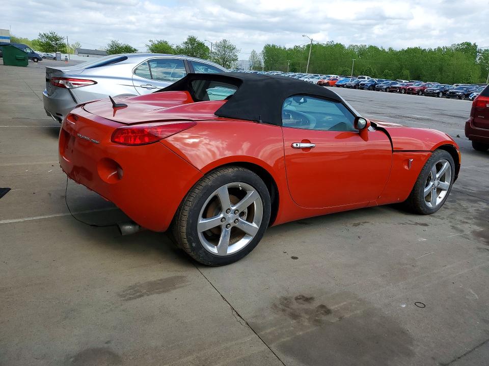 2008 Pontiac Solstice VIN 1G2MG35X28Y124812 COPART salvage auction — REAR END, IN - CERT OF TITLE-SALVAGE TITLE (P), sold $2,750 on 2026-07-09 (photo 3)