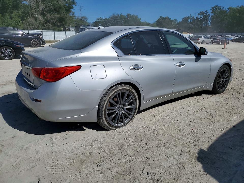 2016 Infiniti Q50 VIN JN1FV7AR0GM451226 COPART salvage auction — MECHANICAL, Fl - Certificate Of Title, sold $3,350 on 2026-07-07 (photo 3)
