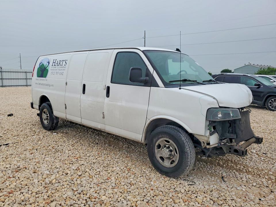 2019 Chevrolet Express 2500 VIN 1GCWGBFP8K1152532 COPART salvage auction — FRONT END, TX - SALVAGE VEHICLE TITLE, sold $2,400 on 2026-07-09 (photo 4)
