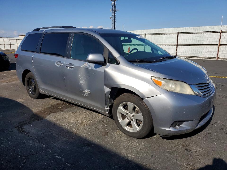 2015 Toyota VIN 5TDKK3DC2FS644940 COPART salvage auction — SIDE, Ca - Salvage Certificate, sold $2,100 on 2026-07-02 (photo 4)