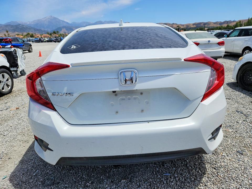 2018 Honda Civic VIN JHMFC1F72JX037747 COPART salvage auction — VANDALISM, Ca - Salvage Certificate, sold $9,100 on 2026-07-15 (photo 6)
