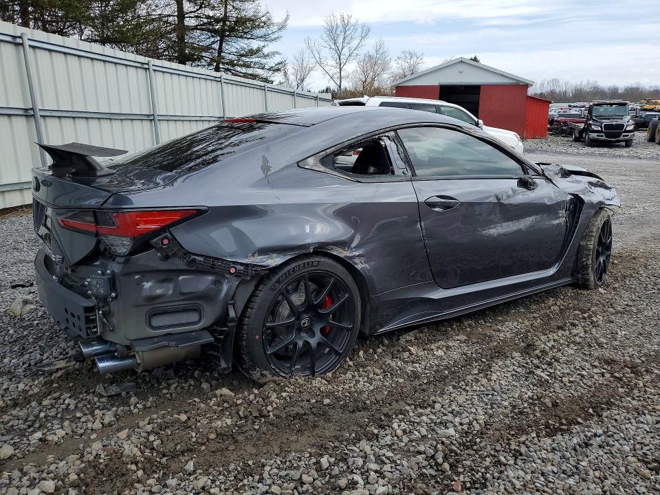 2024 Lexus Rc VIN JTHYP5BC8R5008929 COPART salvage auction — ROLLOVER, Mn - Cert Of Title-Salvage, sold $11,300 on 2026-07-06 (photo 3)