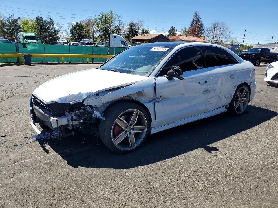 2016 Audi S3 VIN WAUB1GFF2G1067422 COPART salvage auction — FRONT END, Salvage Title, sold $1,650 on 2026-07-09 (photo 1)
