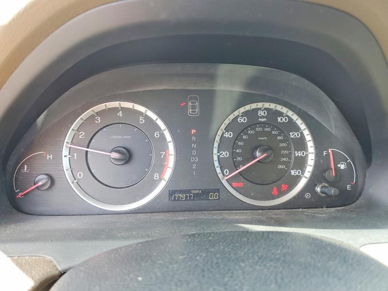 2008 Honda Accord VIN 1HGCP26308A124685 COPART salvage auction — FRONT END, FL - CERT OF TITLE SLVG REBUILDABLE, sold $400 on 2026-07-02 (photo 9)