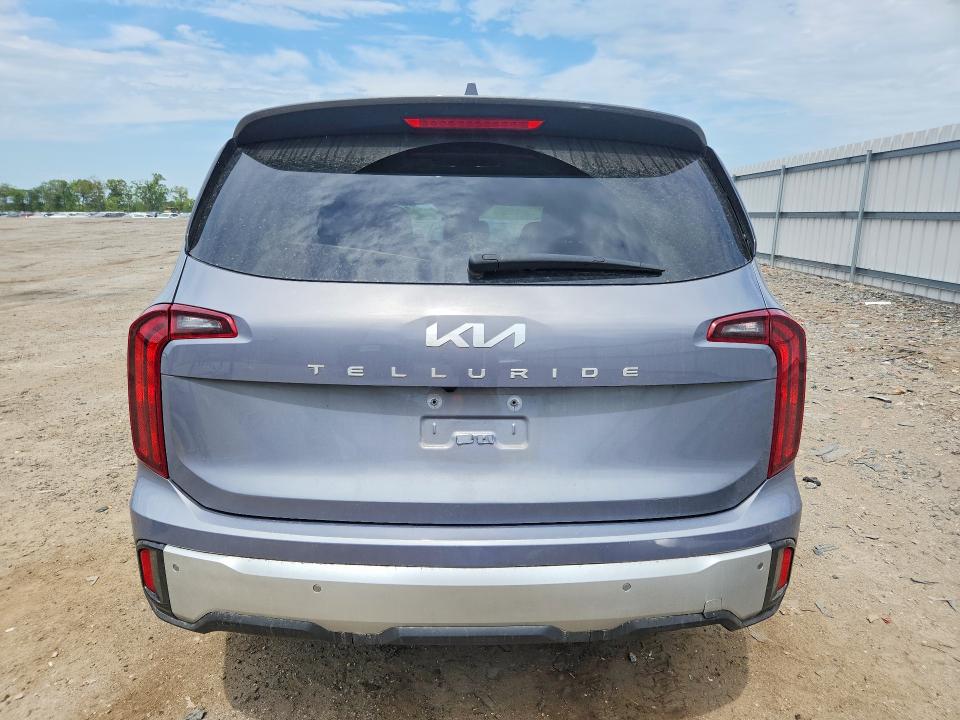 2024 Kia Telluride VIN 5XYP24GC4RG457482 COPART salvage auction — FRONT END, Salvage Title, sold $4,800 on 2026-07-29 (photo 6)