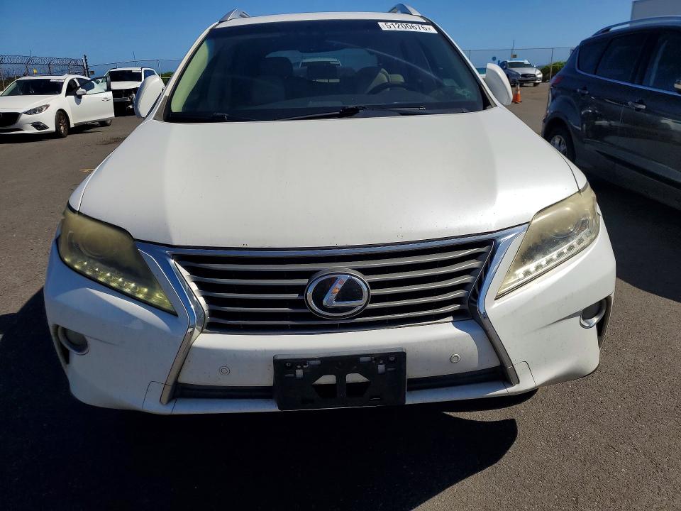 2014 Lexus Rx VIN JTJZK1BA7E2010112 COPART salvage auction — REAR END, Hi - Certificate Of Salvage, sold $150 on 2026-07-27 (photo 5)