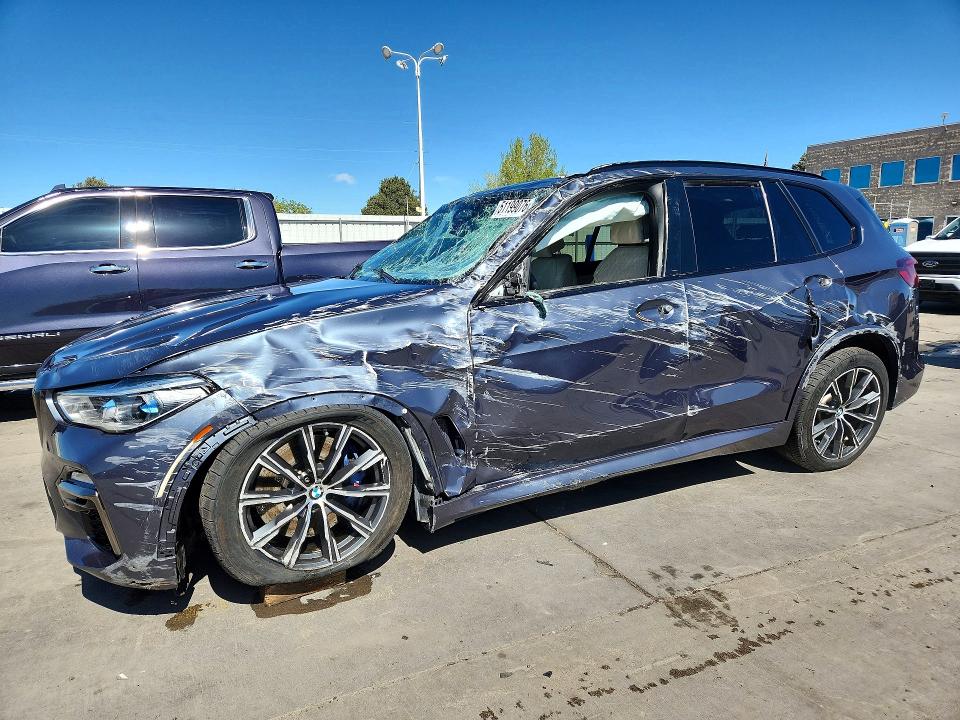 2021 BMW X5 VIN 5UXJU4C07M9F17469 COPART salvage auction — ROLLOVER, Co - Public - Salvage Title, sold $11,750 on 2026-08-03 (photo 1)