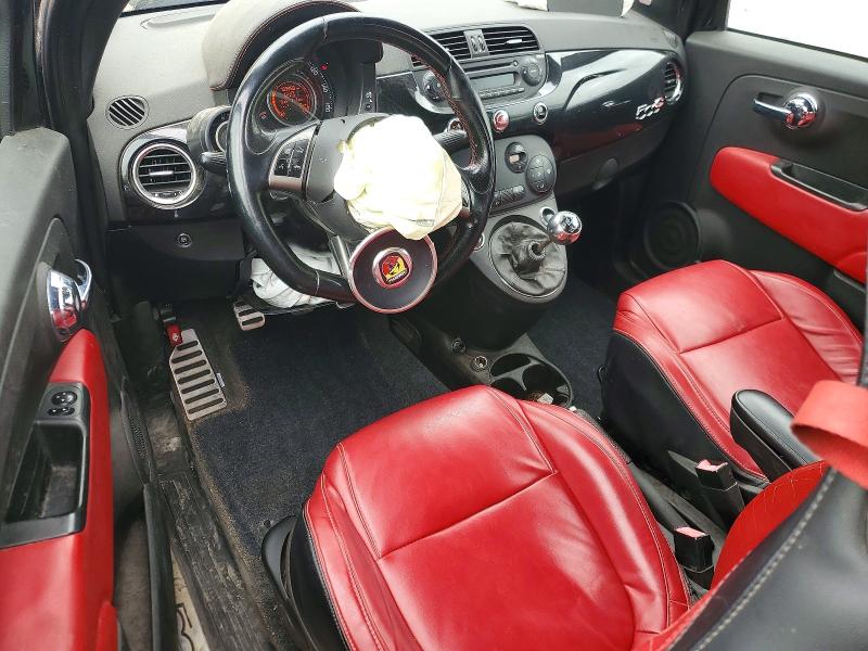 2013 Fiat 500 VIN 3C3CFFJH1DT672245 COPART salvage auction — FRONT END, Salvage Title, sold $100 on 2026-08-03 (photo 8)