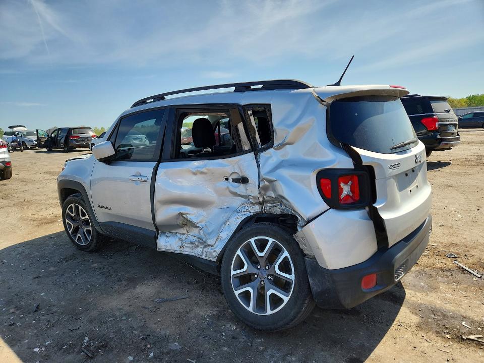 2016 Jeep Renegade VIN ZACCJABT9GPD97221 COPART salvage auction — SIDE, Va - Cert Of Title - Salvage, sold $1,100 on 2026-07-15 (photo 2)