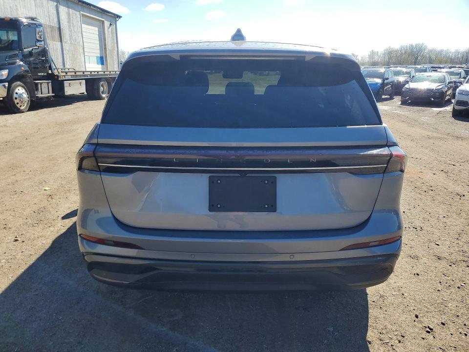 2025 Lincoln Nautilus VIN 5LMPJ8J44SJ922725 COPART salvage auction — ROLLOVER, Mi - Scrap Certificate Of Title, sold $9,700 on 2026-07-15 (photo 6)