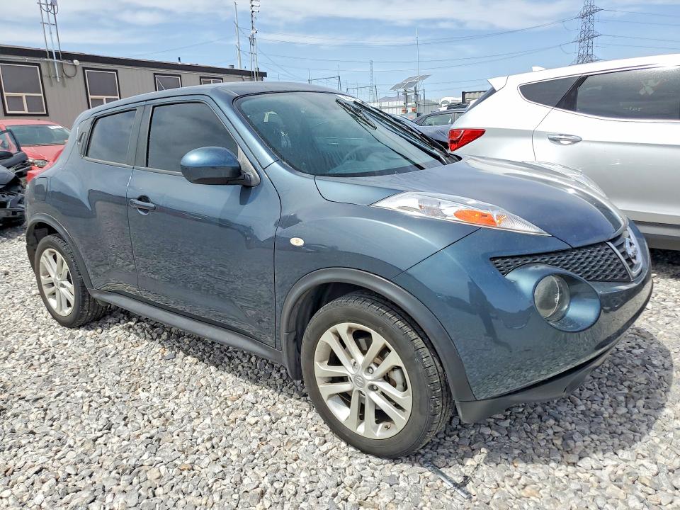 2014 Nissan Juke VIN JN8AF5MR2ET352371 COPART salvage auction — FRONT END, Id - Salvage Certificate Of Title, sold $675 on 2026-07-15 (photo 4)