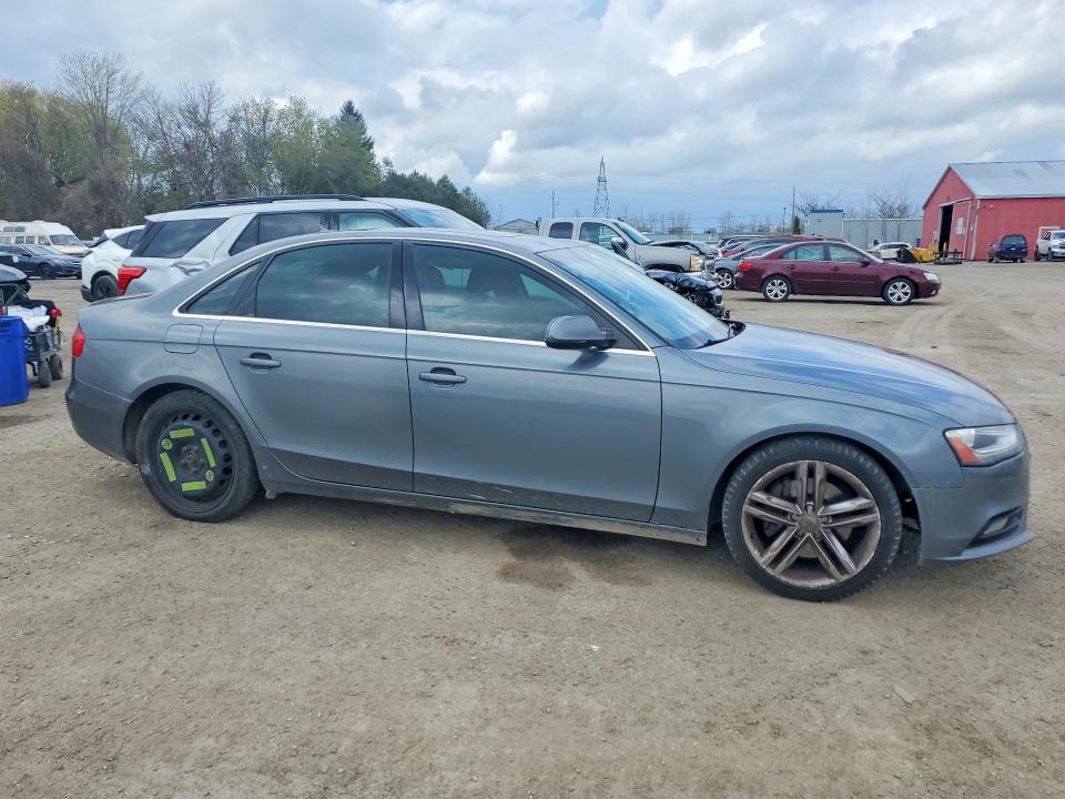 2013 Audi A4 VIN WAUFFCFL5DN044240 COPART salvage auction — REAR END, ON, sold $350 on 2026-07-14 (photo 4)