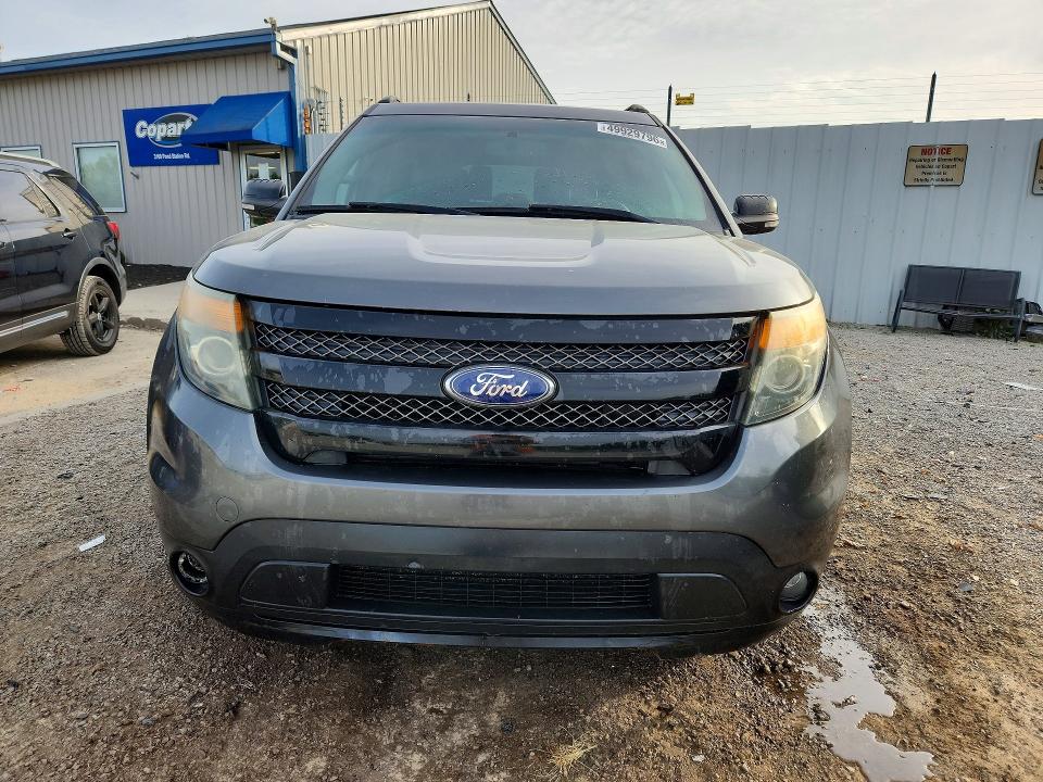 2015 Ford Explorer VIN 1FM5K8GT0FGA99963 COPART salvage auction — REAR END, Ky - Bill Of Sale/Part Only/No Titl, sold $2,300 on 2026-07-02 (photo 5)