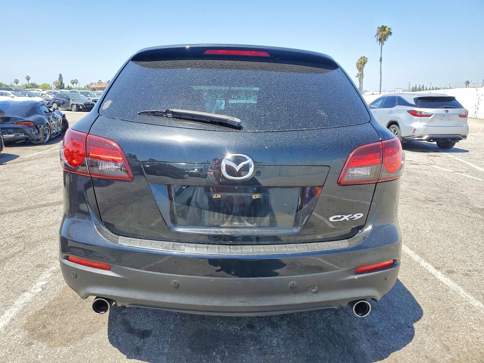 2014 Mazda Cx-9 VIN JM3TB2CV9E0441649 COPART salvage auction — FRONT END, Ca - Salvage Certificate, sold $825 on 2026-07-02 (photo 6)