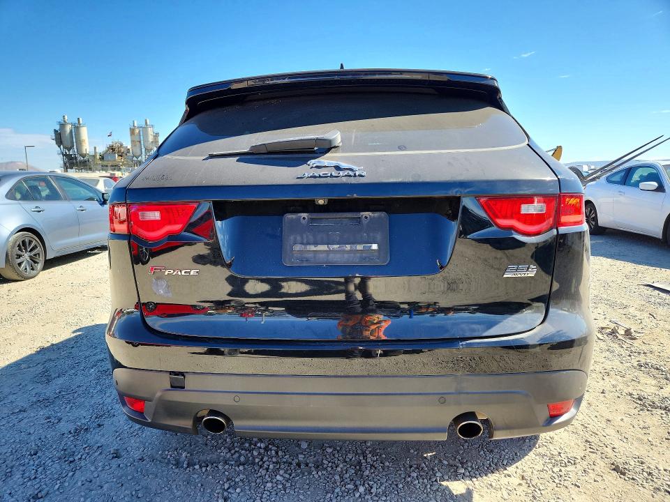 2019 Jaguar F-pace VIN SADCJ2FX8KA355686 COPART salvage auction — FRONT END, Ca - Salvage Certificate, sold $3,100 on 2026-07-10 (photo 6)