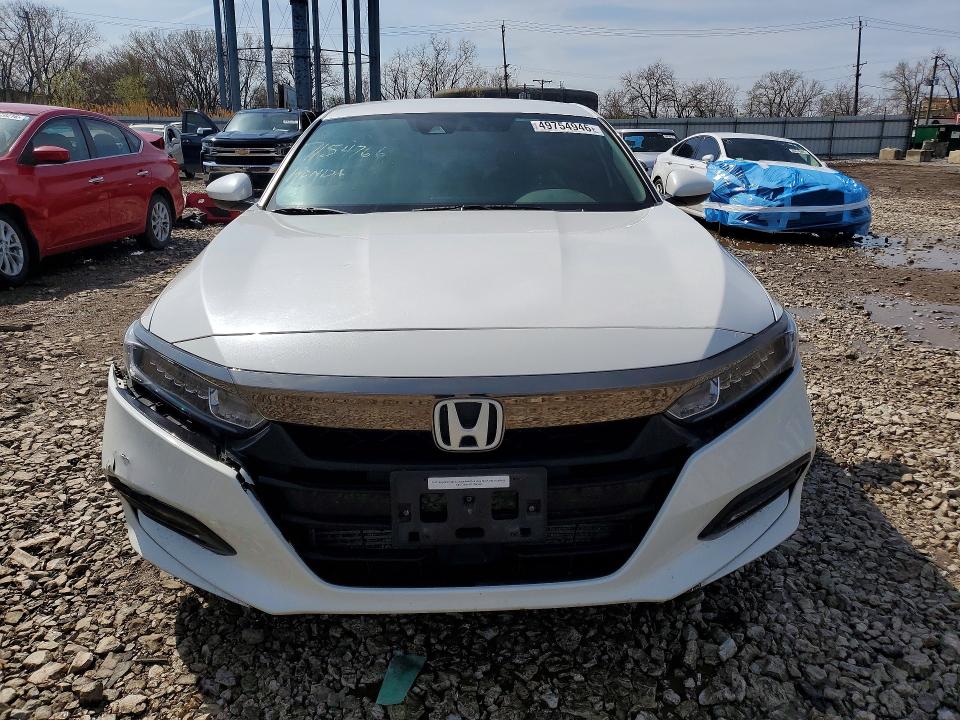 2018 Honda Accord VIN 1HGCV1F31JA062994 COPART salvage auction — SIDE, IL - SALVAGE CERTIFICATE, sold $5,300 on 2026-07-03 (photo 5)