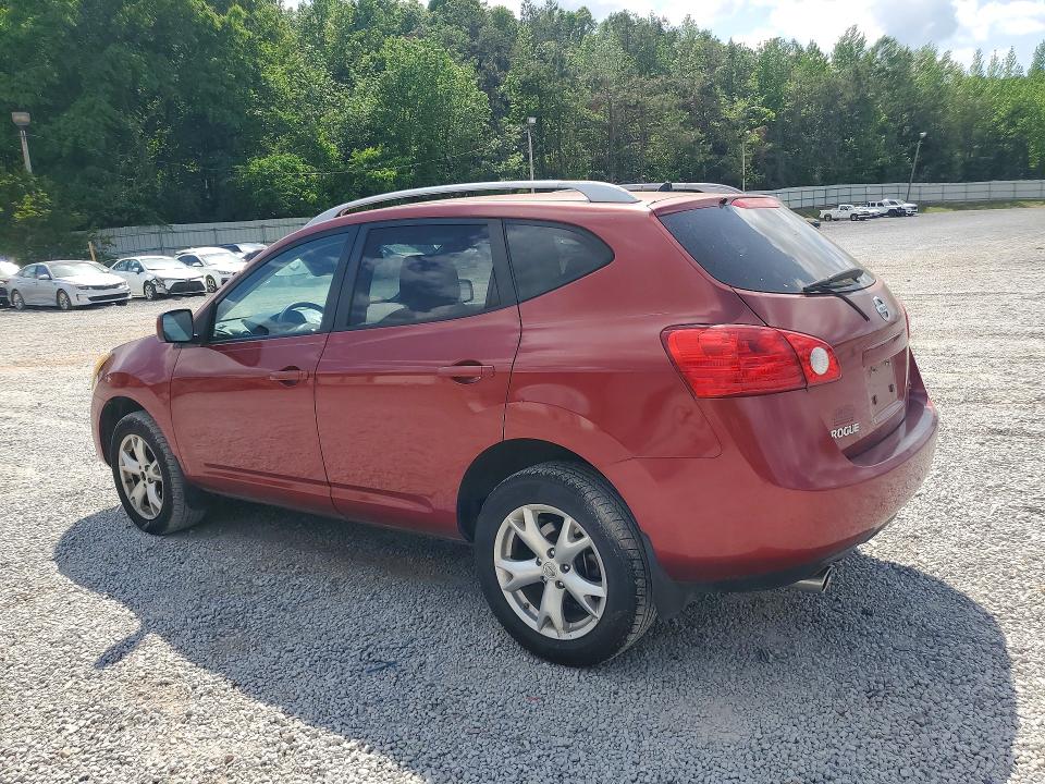2009 Nissan Rogue sport VIN JN8AS58T49W040199 COPART salvage auction — NORMAL WEAR, Tx - Salvage Vehicle Title, sold $475 on 2026-07-08 (photo 2)