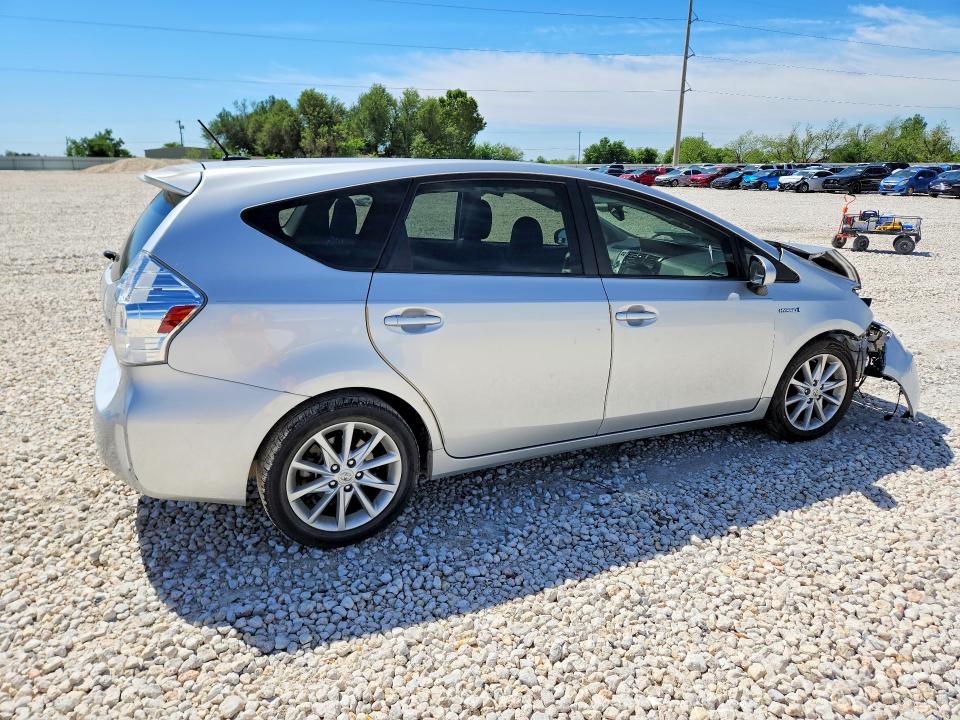 2014 Toyota Prius VIN JTDZN3EU8E3304589 COPART salvage auction — FRONT END, TX - SALVAGE VEHICLE TITLE (P), sold $1,200 on 2026-07-23 (photo 3)