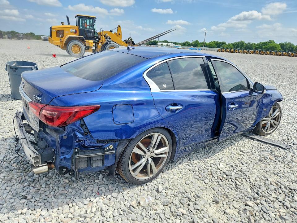 2019 Infiniti Q50 VIN JN1EV7AP6KM541709 COPART salvage auction — REAR END, Fl - Cert Of Title Slvg Rebuildable, sold $4,400 on 2026-07-31 (photo 3)
