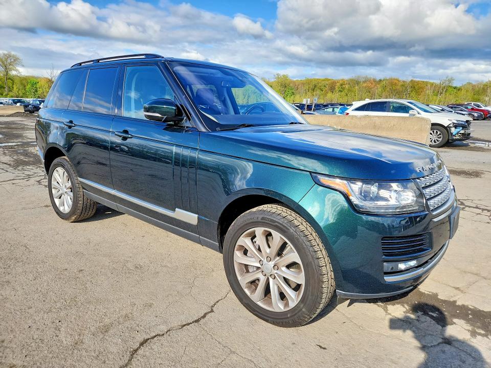 2016 Land rover RANGE ROVER VIN SALGS2PF8GA295733 COPART salvage auction — FRONT END, Id - Salvage Certificate Of Title, sold $9,400 on 2026-08-20 (photo 4)