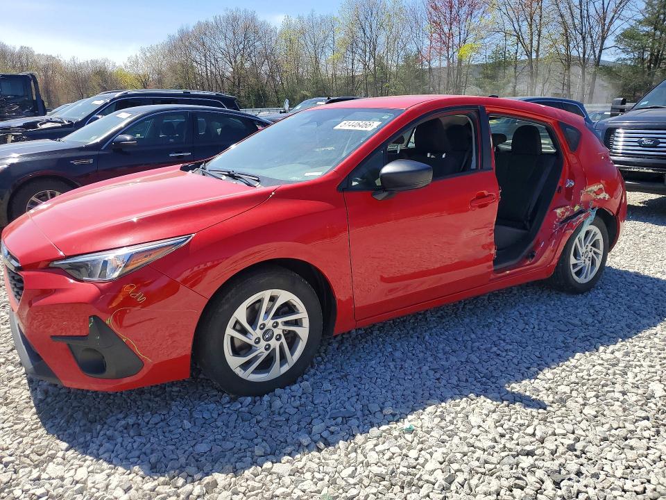 2024 Subaru Impreza VIN JF1GUABC8R8259999 COPART salvage auction — SIDE, Ma - Cert Of Title-Salvage, sold $4,250 on 2026-07-22 (photo 1)