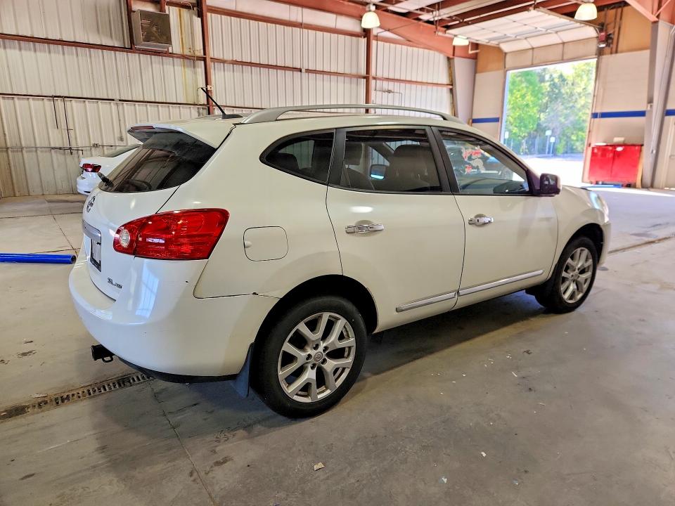 2012 Nissan Rogue VIN JN8AS5MV9CW386991 COPART salvage auction — FRONT END, Id - Salvage Certificate Of Title, sold $350 on 2026-07-17 (photo 3)