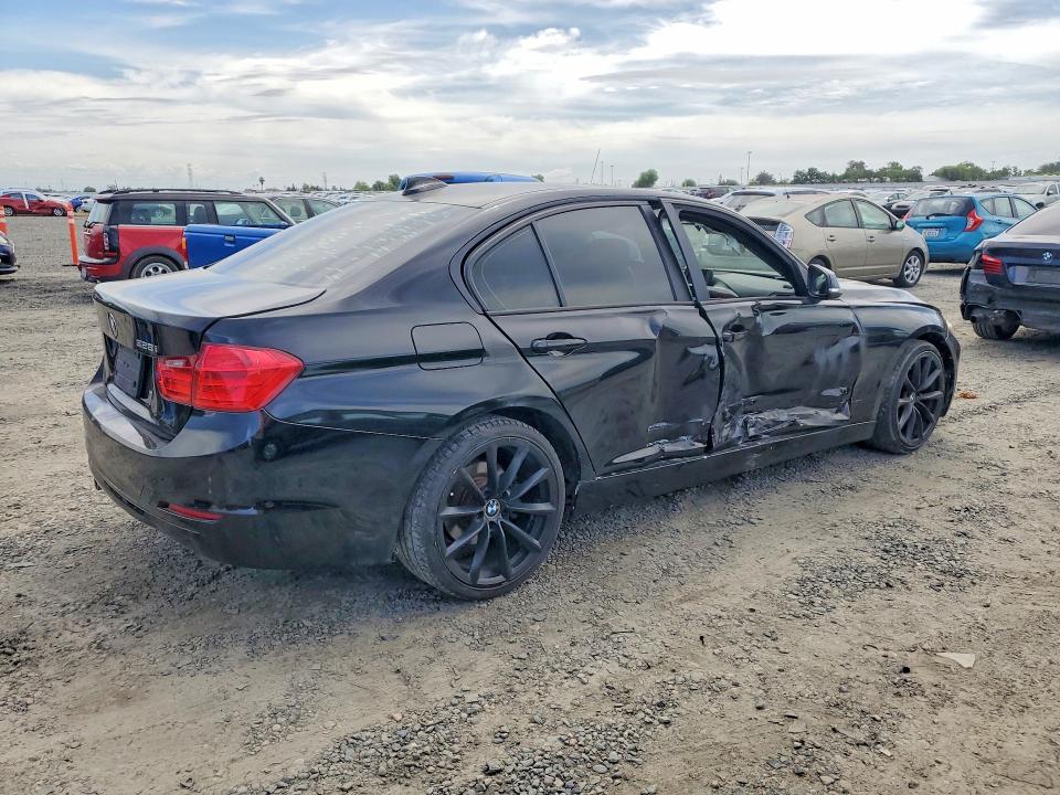 2014 BMW 3 series VIN WBA3C1G56ENR50026 COPART salvage auction — SIDE, Ca - Salvage Certificate, sold $15 on 2026-07-30 (photo 3)