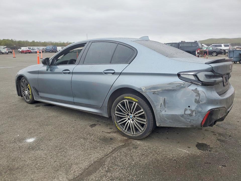 2019 BMW 5er VIN WBAJE7C56KWW34979 COPART salvage auction — FRONT END, Id - Salvage Certificate Of Title, sold $13,100 on 2026-07-08 (photo 2)