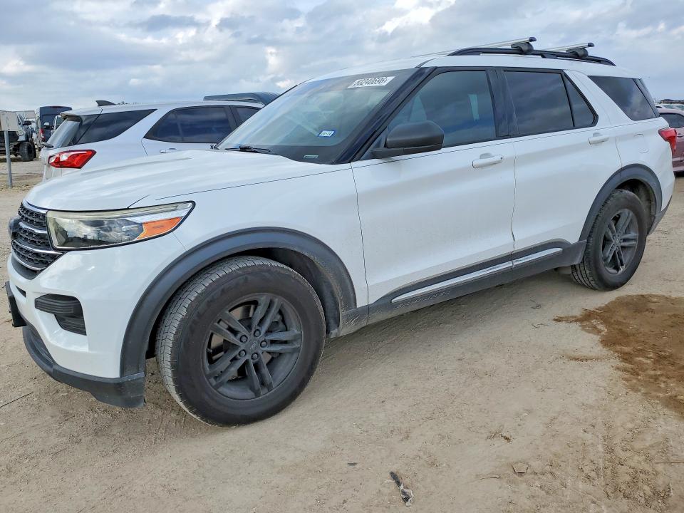 2020 Ford Explorer VIN 1FMSK7DH4LGA91812 COPART salvage auction — HAIL, Tx - Certificate Of Title, sold $8,700 on 2026-07-09 (photo 1)