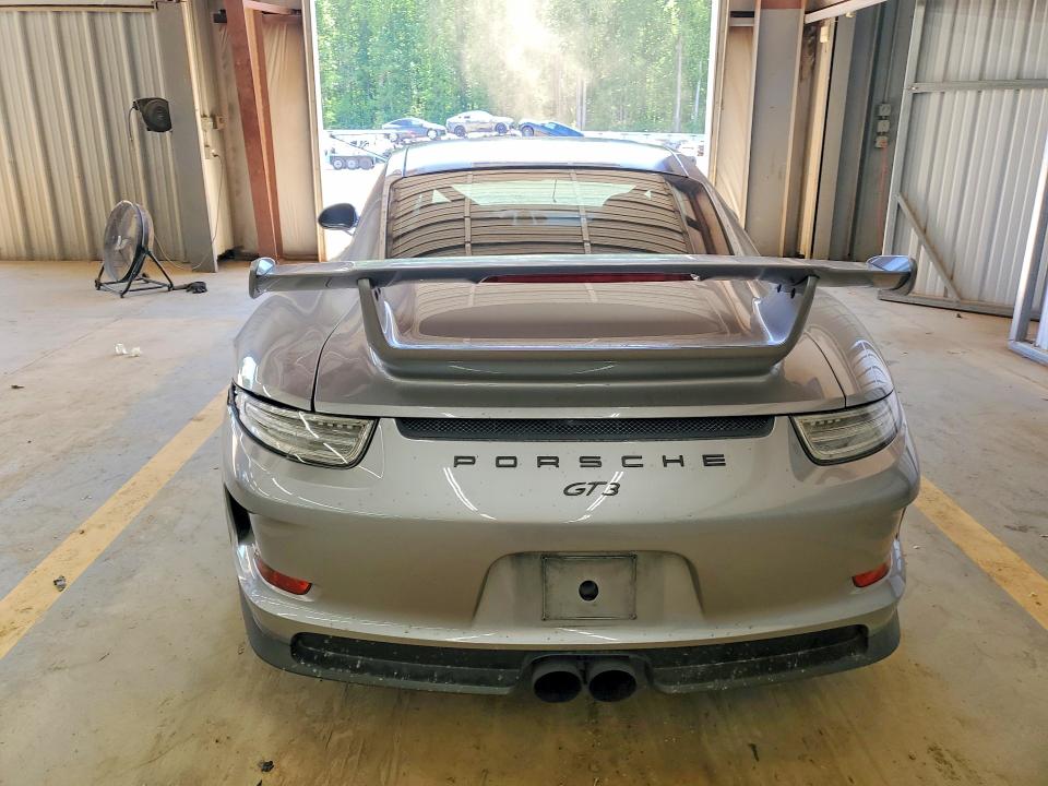 2014 Porsche 911 VIN WP0AC2A91ES183618 COPART salvage auction — FRONT END, NC - SALVAGE CERTIFICATE OF TITLE, sold $50,500 on 2026-07-23 (photo 6)