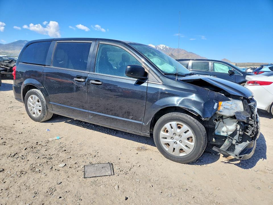 2019 Dodge Caravan VIN 2C4RDGBG1KR754743 COPART salvage auction — FRONT END, Wv - Salvage Certificate, sold $725 on 2026-07-31 (photo 4)