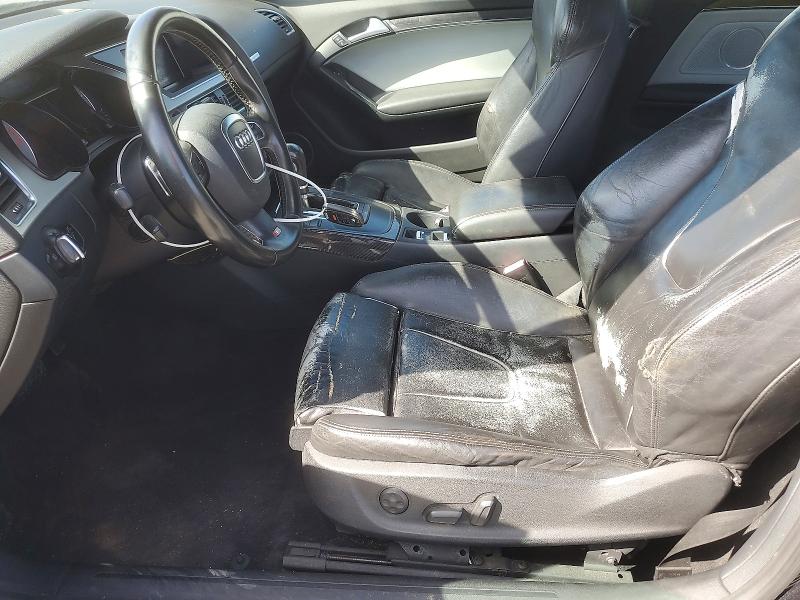 2011 Audi S5 VIN WAUCGAFHXBN014759 COPART salvage auction — FRONT END, Fl - Certificate Of Title (P), sold $2,850 on 2026-07-02 (photo 7)