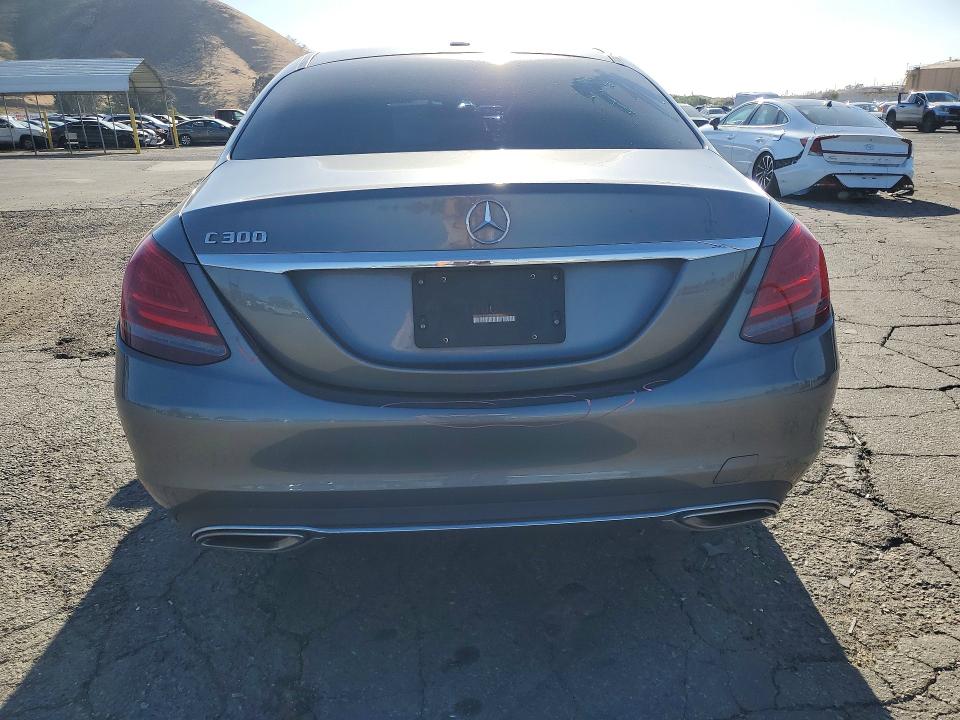 2021 Mercedes-benz C-klasse VIN W1KWF8DBXMR630571 COPART salvage auction — FRONT END, Ca - Salvage Certificate, sold $4,500 on 2026-07-09 (photo 6)