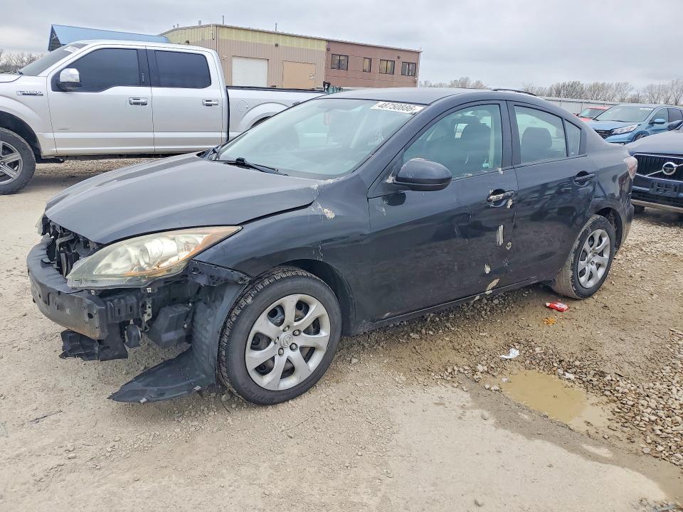 2013 Mazda 3 VIN JM1BL1U79D1756939 COPART salvage auction — FRONT END, Ks - Cert Of Title-Salvage, sold $1,500 on 2026-07-16 (photo 1)