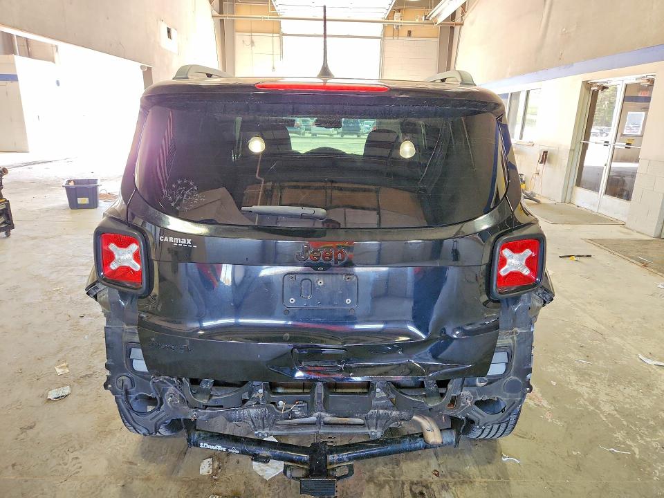 2019 Jeep Renegade VIN ZACNJBBB4KPK26873 COPART salvage auction — REAR END, Va - Cert Of Title - Salvage, sold $225 on 2026-07-31 (photo 6)