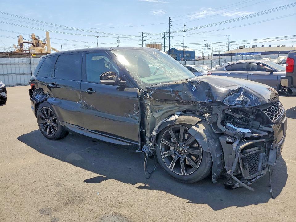 2022 Land rover RANGE ROVER VIN SALWR2SU9NA234871 COPART salvage auction — FRONT END, Ca - Salvage Certificate, sold $5,400 on 2026-07-13 (photo 4)