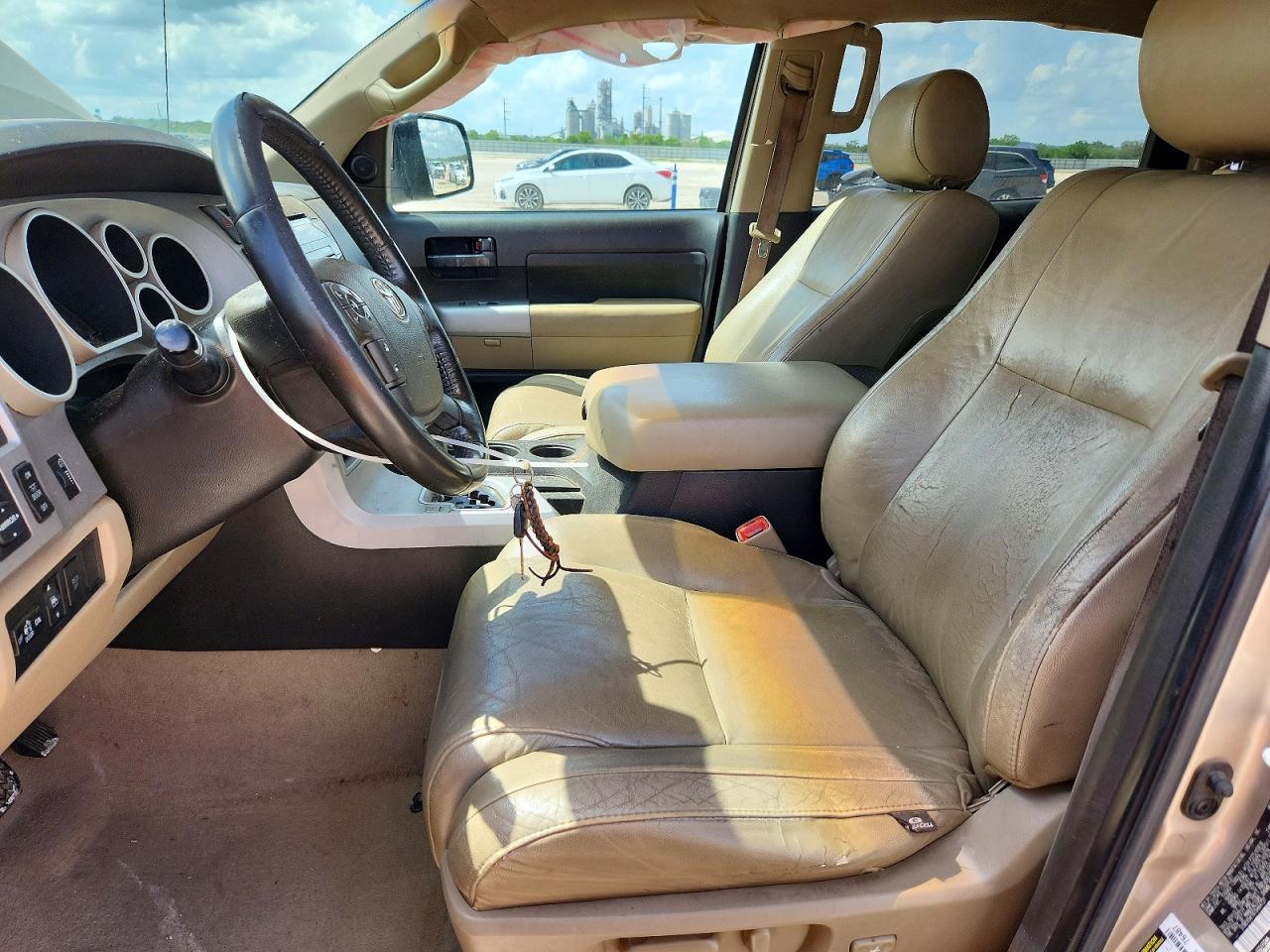 2007 Toyota Tundra VIN 5TBEV541X7S464727 COPART salvage auction — Side, TX - SALVAGE VEHICLE TITLE, sold $4,450 on 2026-06-25 (photo 7)