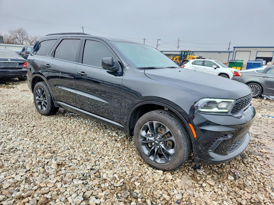 2025 Dodge Durango VIN 1C4RDJDGXSC506137 COPART salvage auction — HAIL, Il - Salvage Certificate, sold $18,200 on 2026-07-03 (photo 4)