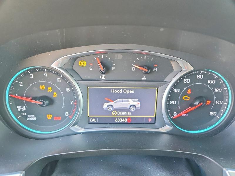 2021 Chevrolet Traverse VIN 1GNERGKW7MJ171003 COPART salvage auction — FRONT END, Il - Salvage Certificate, sold $2,550 on 2026-07-03 (photo 9)