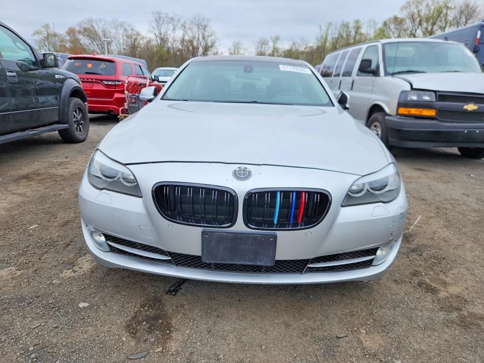 2012 BMW 5 series VIN WBAFU7C50CDU56671 COPART salvage auction — FRONT END, Ri - Certificate Of Title, sold $3,950 on 2026-07-27 (photo 5)